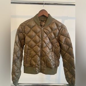 TNA League Jacket Green